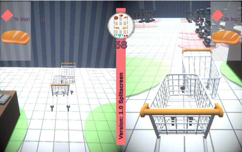 Craching Carts - A fun grocery shopping game